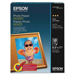 Epson - Office Machine Supplies & Accessories Office Machine/Equipment Accessory Type: Photo Paper For Use With: Inkjet Printers - Best Tool & Supply