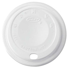 DART - Cappuccino Dome Sipper Lids, 8-10 oz Cups, White, 1000/Carton - Best Tool & Supply