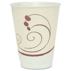 DART - Symphony Design Trophy Foam Hot/Cold Cups, 12 oz, Beige, 1000/Carton - Best Tool & Supply