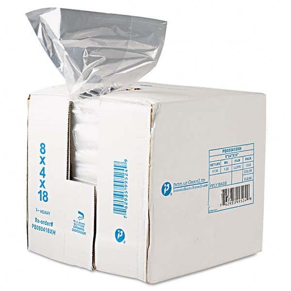 Inteplast Group - Reclosable Food & Sandwich Bags Volume Capacity: 8 Qt. Width (Inch): 8 - Best Tool & Supply