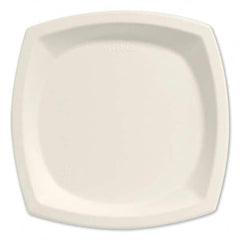 DART - Bare Eco-Forward Sugarcane Dinnerware, 10" Diam, Plate, Ivory, 125/Pack - Best Tool & Supply