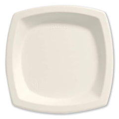 DART - Bare Eco-Forward Sugarcane Dinnerware, 6.7" Plate, 125/Pk - Best Tool & Supply