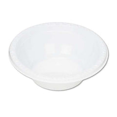 Tablemate Products - Plastic Dinnerware, Bowls, 5 oz, White, 125/Pack - Best Tool & Supply