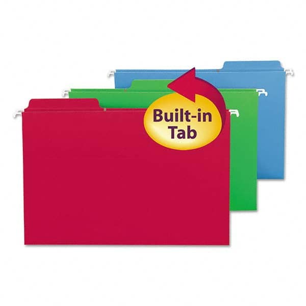 SMEAD - File Folders, Expansion Folders & Hanging Files Folder/File Type: Hanging File Folder Color: Multi-Color - Best Tool & Supply