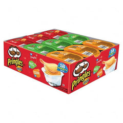 Pringles - Snacks, Cookies, Candy & Gum Breakroom Accessory Type: Potato Chips Breakroom Accessory Description: Potato Chips, Variety Pack, 0.74 oz Canister, 18/Box - Best Tool & Supply