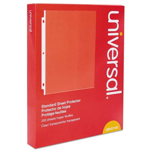 UNIVERSAL - Document Protectors Type: Sheet Protectors-Ring Binder Width (Inch): 11 - Best Tool & Supply