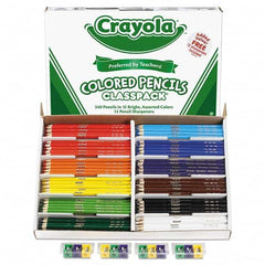 Crayola - Pens & Pencils Type: Colored Pencil Color: Assorted - Best Tool & Supply