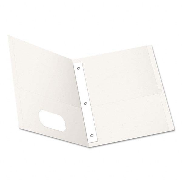 OXFORD - File Folders, Expansion Folders & Hanging Files Folder/File Type: Pocket Folders Color: White - Best Tool & Supply