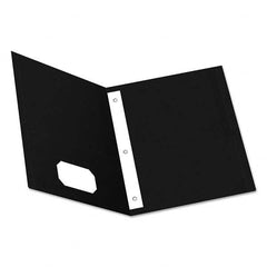 OXFORD - File Folders, Expansion Folders & Hanging Files Folder/File Type: Pocket Folders Color: Black - Best Tool & Supply