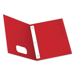 OXFORD - File Folders, Expansion Folders & Hanging Files Folder/File Type: Pocket Folders Color: Red - Best Tool & Supply