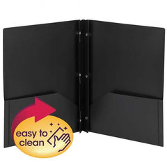 SMEAD - File Folders, Expansion Folders & Hanging Files Folder/File Type: Pocket Folders Color: Black - Best Tool & Supply