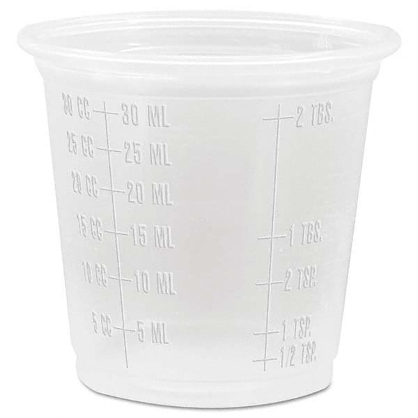 DART - Conex Complements Graduated Plastic Portion Cups, 1.25 oz, Translucent, 2500/CT - Best Tool & Supply