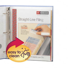 SMEAD - Tabs, Indexes & Dividers Indexes & Divider Type: Binder Pockets Size: 9 x 11-1/2 - Best Tool & Supply