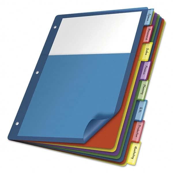 Cardinal - Tabs, Indexes & Dividers Indexes & Divider Type: Customizable Size: 11 x 8-1/2 - Best Tool & Supply