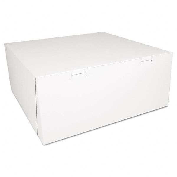 SCT - Bakery Boxes, White, Paperboard,14 x 14 x 6, 50/Carton - Best Tool & Supply