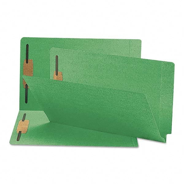 SMEAD - File Folders, Expansion Folders & Hanging Files Folder/File Type: File Folders with End Tab Color: Green - Best Tool & Supply