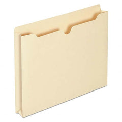 UNIVERSAL - File Folders, Expansion Folders & Hanging Files Folder/File Type: File Sleeves & Jackets-File Jacket-Top Tab Color: Manila - Best Tool & Supply