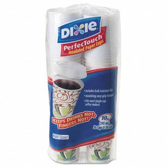 Dixie - Combo Bag, Paper Hot Cups, 10 oz, 50/Pack - Best Tool & Supply