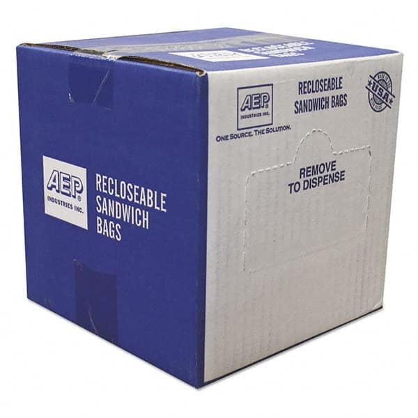 Handi-Bag - Reclosable Food & Sandwich Bags Volume Capacity: 60.0 Gal. Width (Inch): 6-1/2 - Best Tool & Supply