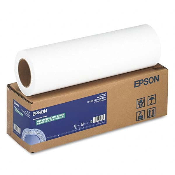 Epson - Office Machine Supplies & Accessories Office Machine/Equipment Accessory Type: Photo Paper For Use With: Wide-Format Inkjet Printers - Best Tool & Supply