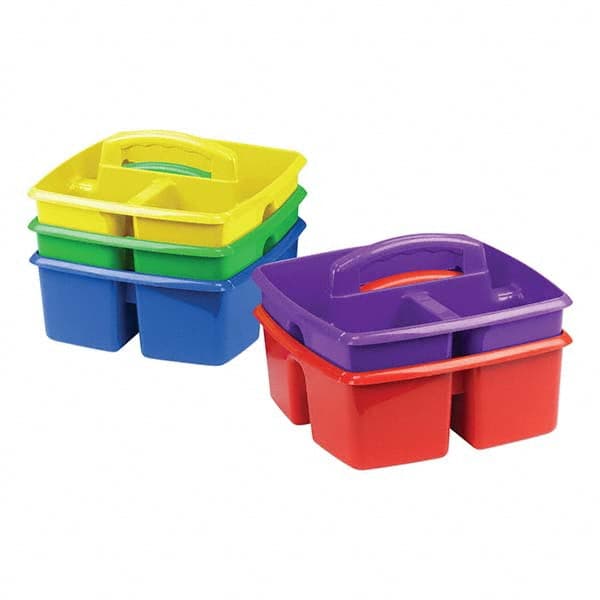 Storex - Compartment Storage Boxes & Bins Type: Art Caddie Number of Compartments: 3.000 - Best Tool & Supply