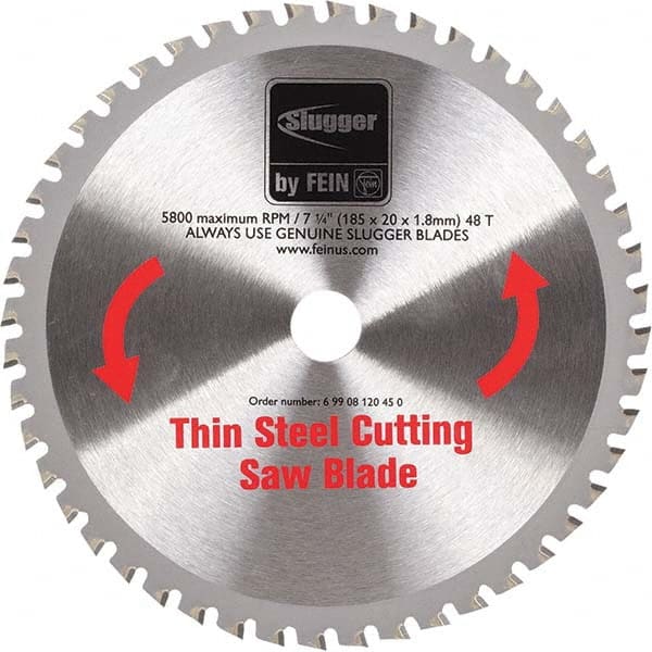 Fein - Wet & Dry-Cut Saw Blades Blade Diameter (Inch): 7-1/4 Blade Material: Carbide-Tipped - Best Tool & Supply