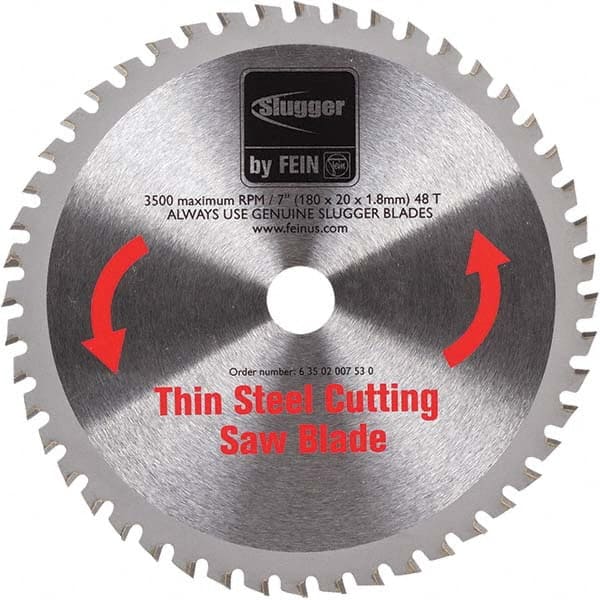 Fein - Wet & Dry-Cut Saw Blades Blade Diameter (Inch): 7 Blade Material: Carbide-Tipped - Best Tool & Supply