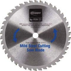 Fein - Wet & Dry-Cut Saw Blades Blade Diameter (Inch): 8 Blade Material: Carbide-Tipped - Best Tool & Supply