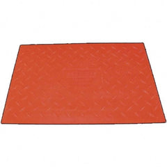 Checkers - On Floor Cable Covers Cover Material: Polyurethane Number of Channels: 1 - Best Tool & Supply