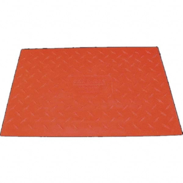 Checkers - On Floor Cable Covers Cover Material: Polyurethane Number of Channels: 1 - Best Tool & Supply