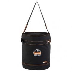 5975T M BLK POLY HOIST BUCKET W/TOP - Best Tool & Supply