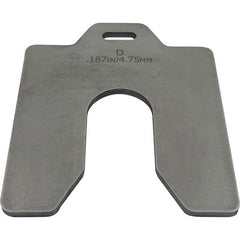 Maudlin Products - Metal Shim Stock Type: Slotted Shim Material: Stainless Steel - Best Tool & Supply