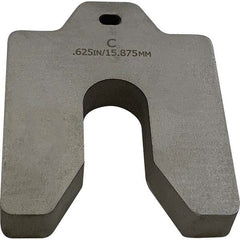 Maudlin Products - Metal Shim Stock Type: Slotted Shim Material: Stainless Steel - Best Tool & Supply