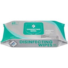 Tri-Chem - Pack of (12), 80 ct, 7 x 8 Disinfecting Wipes - Best Tool & Supply