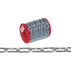 Campbell - Weldless Chain Type: Straight Link Coil Chain Load Capacity (Lb.): 520.000 - Best Tool & Supply