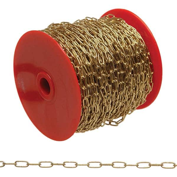 Campbell - Weldless Chain Type: Decorative Chain Load Capacity (Lb.): 15.000 - Best Tool & Supply