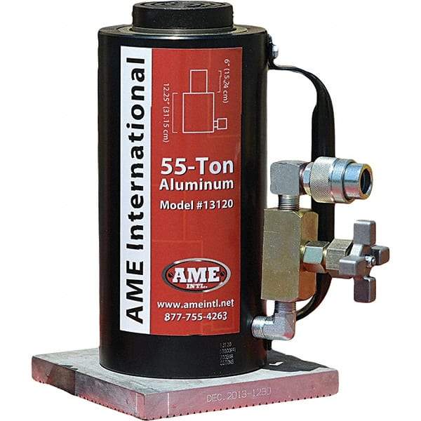 AME International - Compact Hydraulic Cylinders Type: Non-Cushion Mounting Style: Base - Vertical - Best Tool & Supply