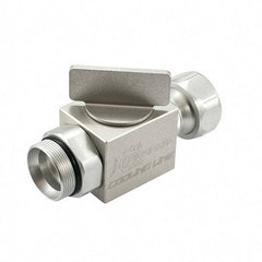 Piranha Cooling Line - Instrumentation Ball Valves Material: Aluminum Pipe Size: 0.5 (Inch) - Best Tool & Supply