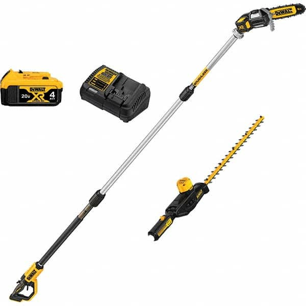 DeWALT - Edgers, Trimmers & Cutters Type: Hedge Trimmer; Pole Saw Kit Power Type: Battery - Best Tool & Supply