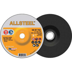 WALTER Surface Technologies - Depressed-Center Wheels Wheel Diameter (Inch): 7 Wheel Thickness (Inch): 1/8 - Best Tool & Supply