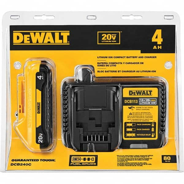 DeWALT - Power Tool Chargers Voltage: 20 Battery Chemistry: Lithium-Ion - Best Tool & Supply