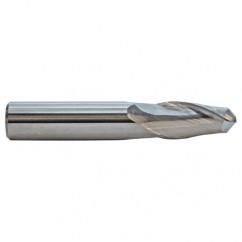 5/16 TuffCut GP Standard Length 2 Fl Ball Nose TiN Coated Center Cutting End Mill - Best Tool & Supply