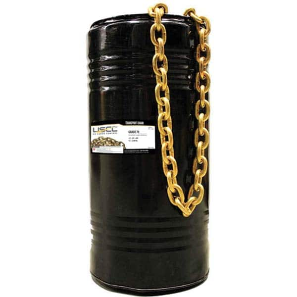 US Cargo Control - Welded Chain Chain Grade: 70 Trade Size: 1/2 - Best Tool & Supply