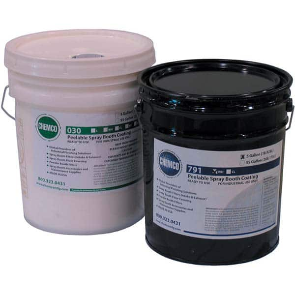 PRO-SOURCE - Strippable & Peelable Coatings Type: Spray Booth Coating Formula Type: Water Based - Best Tool & Supply