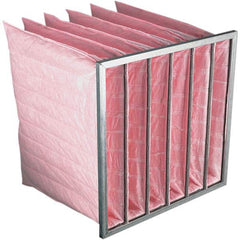 PRO-SOURCE - Bag & Cube Air Filters; Filter Type: Pocket Filter ; Nominal Height (Inch): 24 ; Nominal Width (Inch): 20 ; Nominal Depth (Inch): 29 ; Integrated Frame: Yes ; Particle Capture Efficiency (%): 80-85 - Exact Industrial Supply