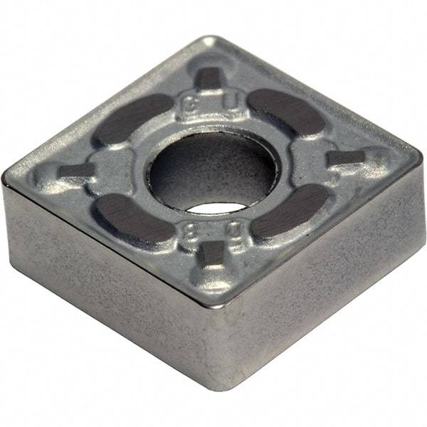 Sumitomo - SNMG433 EGU Grade AC5025S Carbide Turning Insert - TiAlSiN Finish, 90° Square, 1/2" Inscr Circle, 3/16" Thick, 0.0469" Corner Radius - Best Tool & Supply