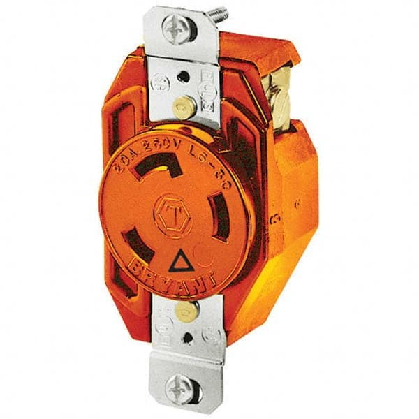 Bryant Electric - Twist Lock Receptacles Receptacle/Part Type: Receptacle Gender: Female - Exact Industrial Supply