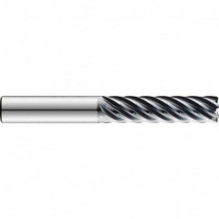 SGS - 20mm, 50mm LOC, 20mm Shank Diam, 100mm, 7 Flute Solid Carbide Square End Mill - Best Tool & Supply