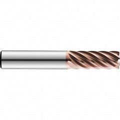 SGS - 1/2" Diam 7 Flute Solid Carbide 0.03" Corner Radius End Mill - Best Tool & Supply