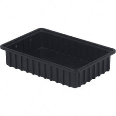 LEWISBins+ - 10-7/8" Wide x 3-1/2" High, Black Bin Divider Box - Use with DV1035 Short - Best Tool & Supply